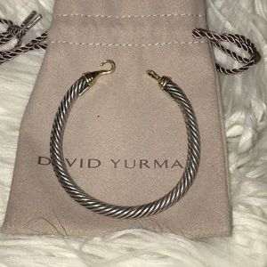 David Yurman 14k Gold Sterling Silver Bracelet